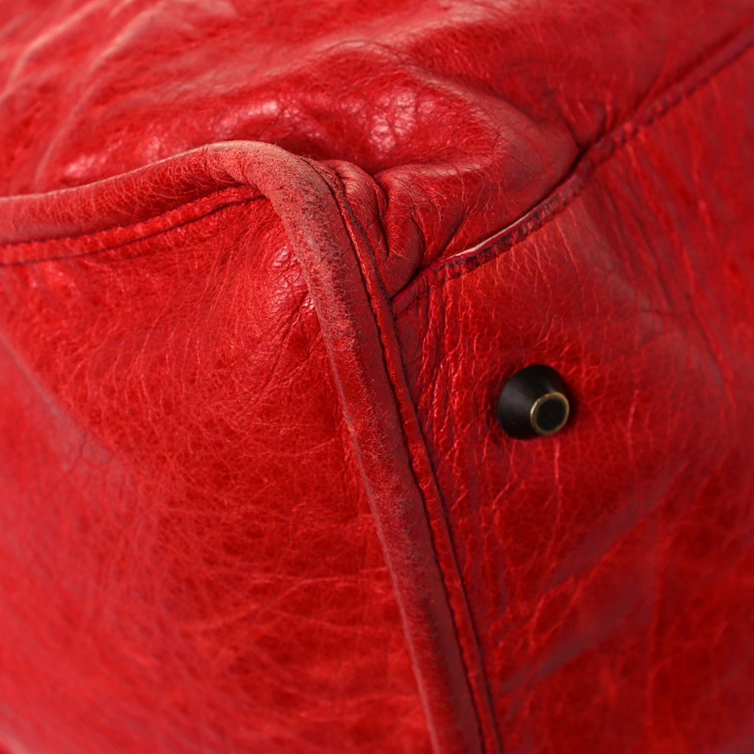 Balenciaga Agneau Classic Hardware Work Vermillion 11 of 20