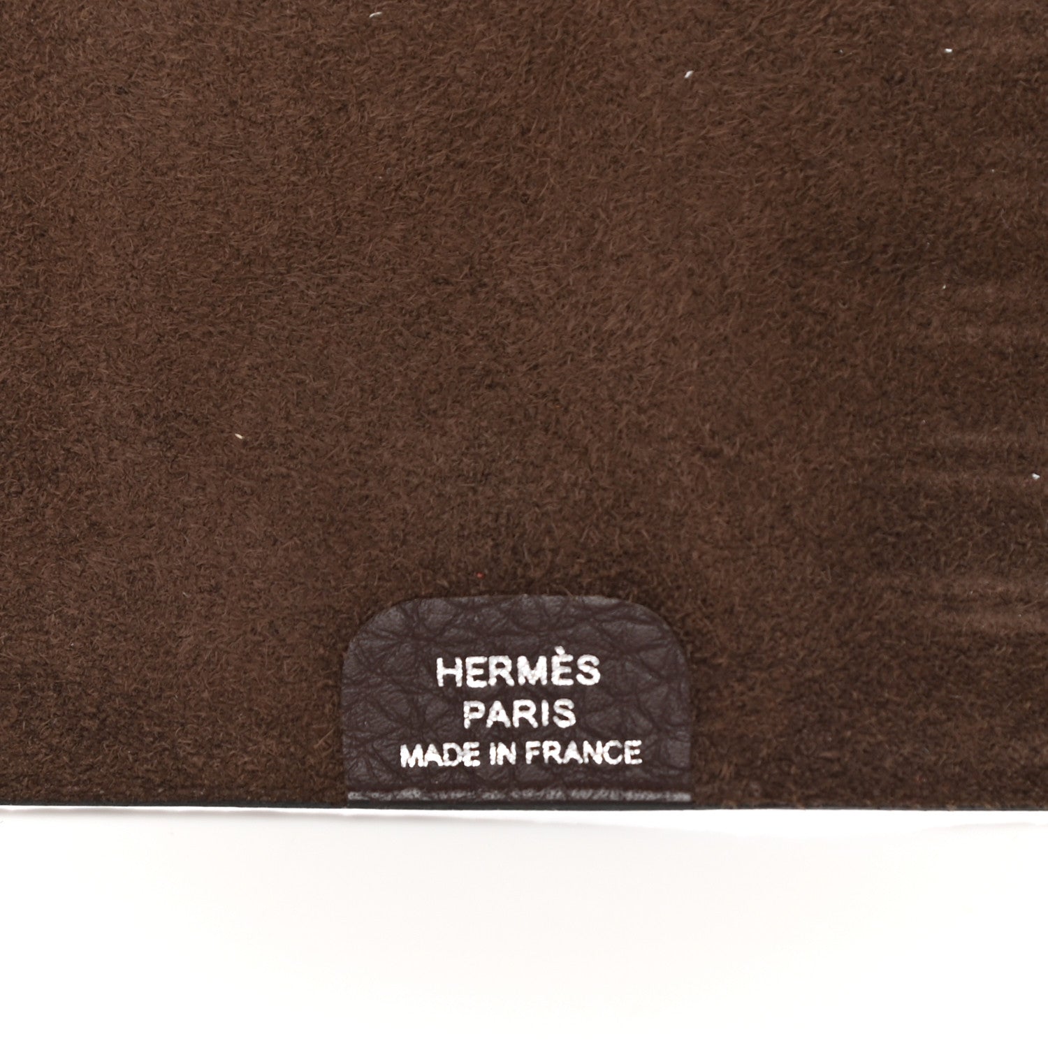 Hermes Togo Ulysse Mini Notebook Cover Chocolate 7 of 9