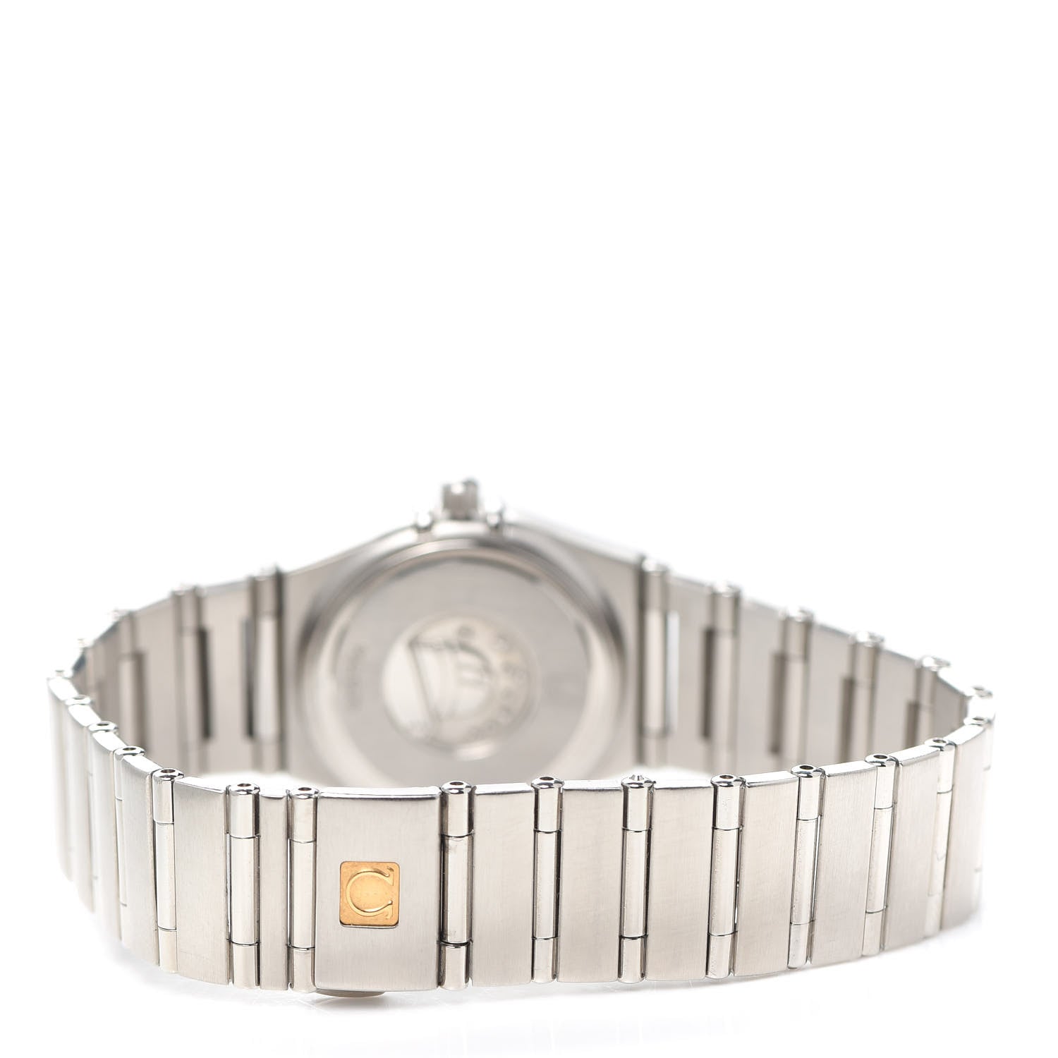 Omega Stainless Steel Diamond Bezel Mother of Pearl 23mm Constellation Quartz Watch Pink 1466.63 5 of 7