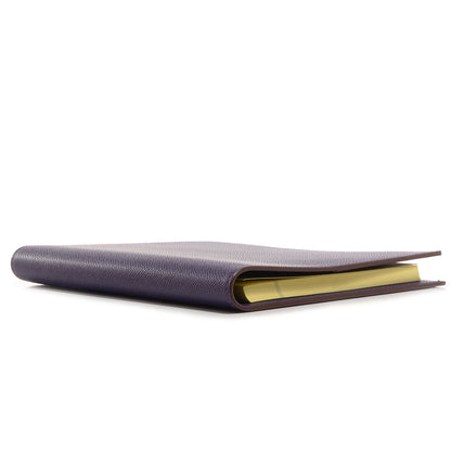Hermes Epsom Yellow Pad PM Iris 4 of 9