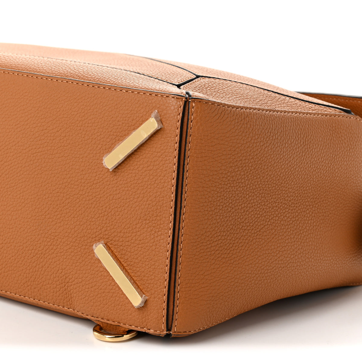 Calfskin Medium Puzzle Bag Light Caramel