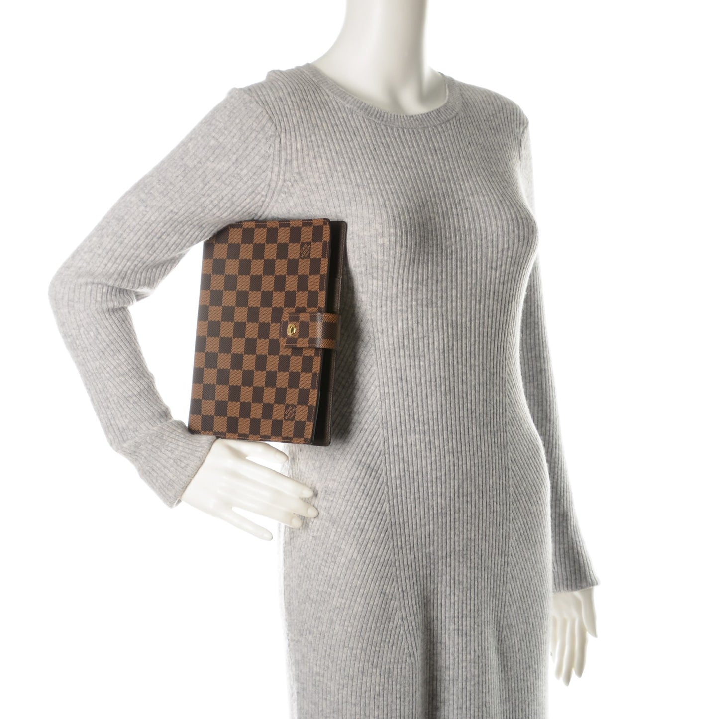 Damier Ebene Large Ring Agenda Cover