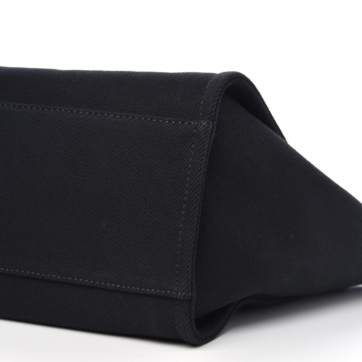 Chanel Canvas Pearl Medium Deauville Tote Black 9 of 10