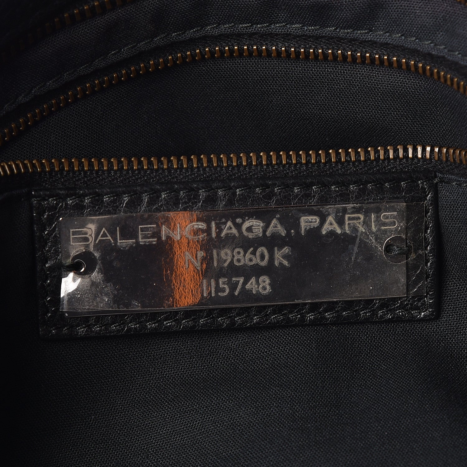Balenciaga Agneau Classic Hardware City Black 9 of 11