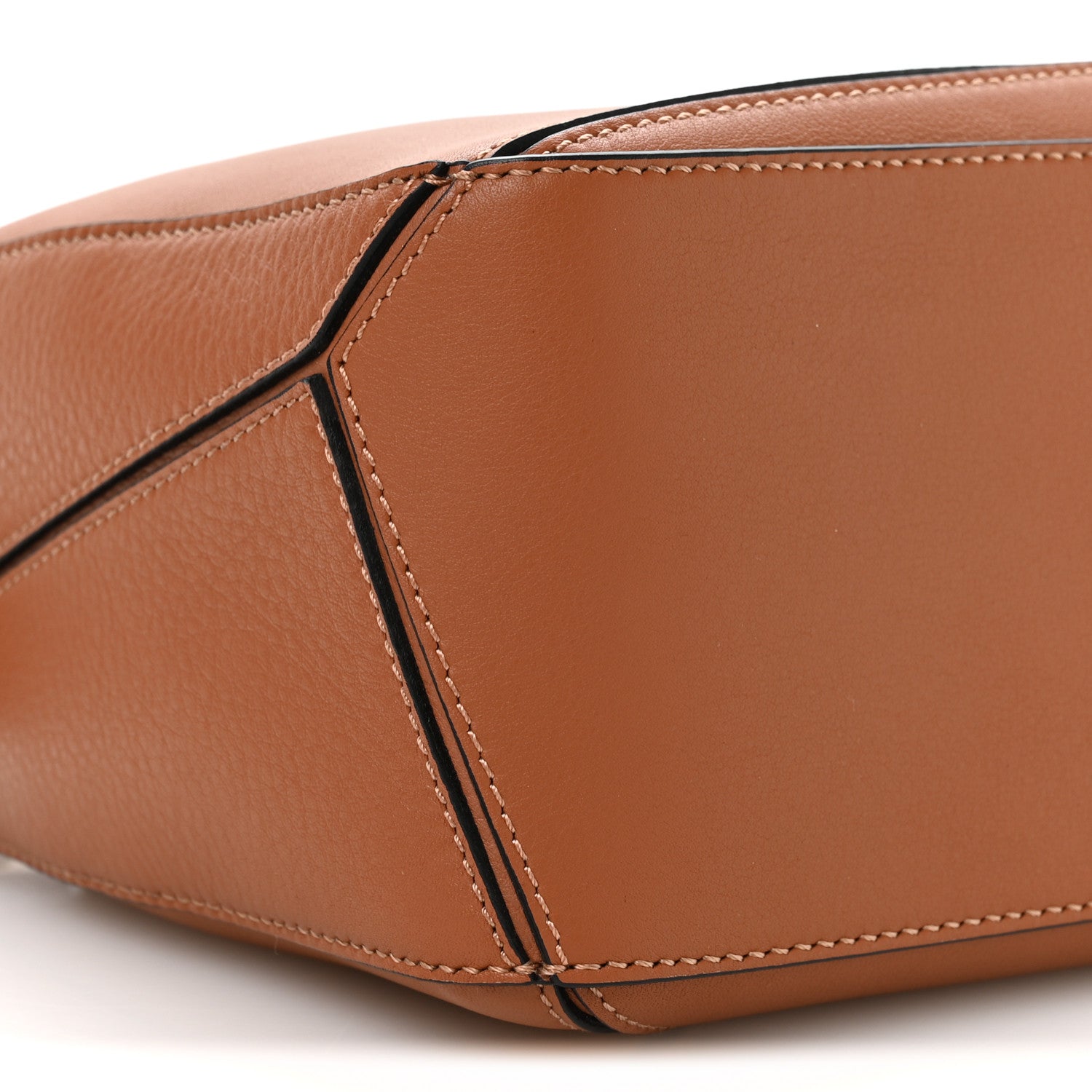 Loewe Calfskin Small Puzzle Edge Bag Tan 9 of 11