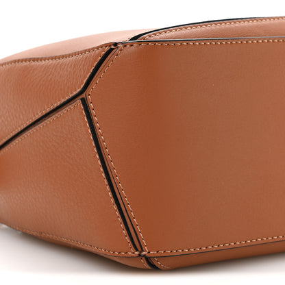Loewe Calfskin Small Puzzle Edge Bag Tan 9 of 11