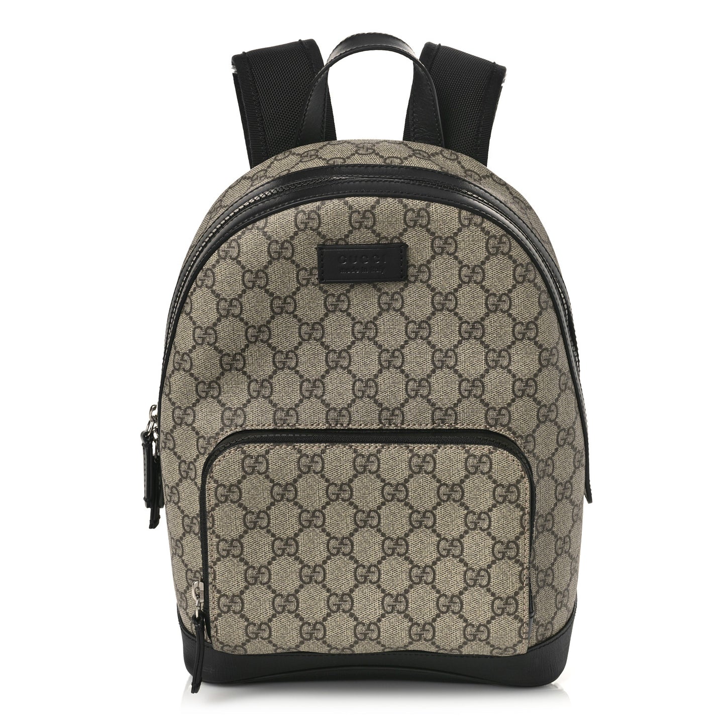 GG Supreme Monogram Small Eden Day Backpack Black