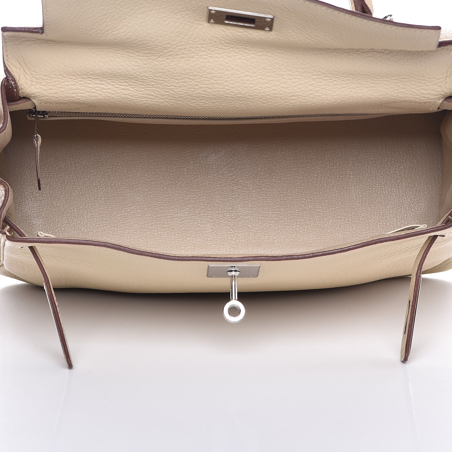 Hermes Taurillon Clemence Kelly Retourne 28 Parchemin 6 of 38