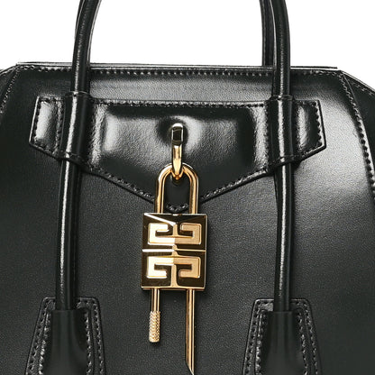Givenchy Box Calfskin Mini Lock Antigona Shoulder Bag Green Forest 7 of 9