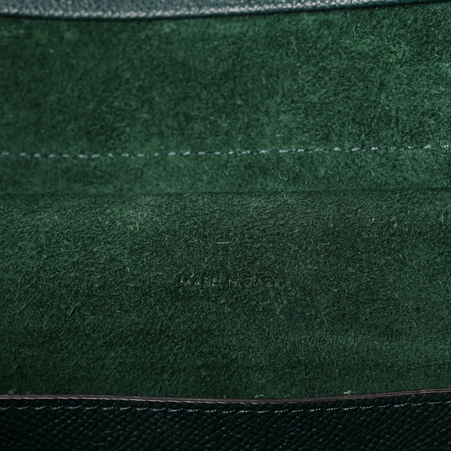 Grained Calfskin Micro Belt Bag Amazone