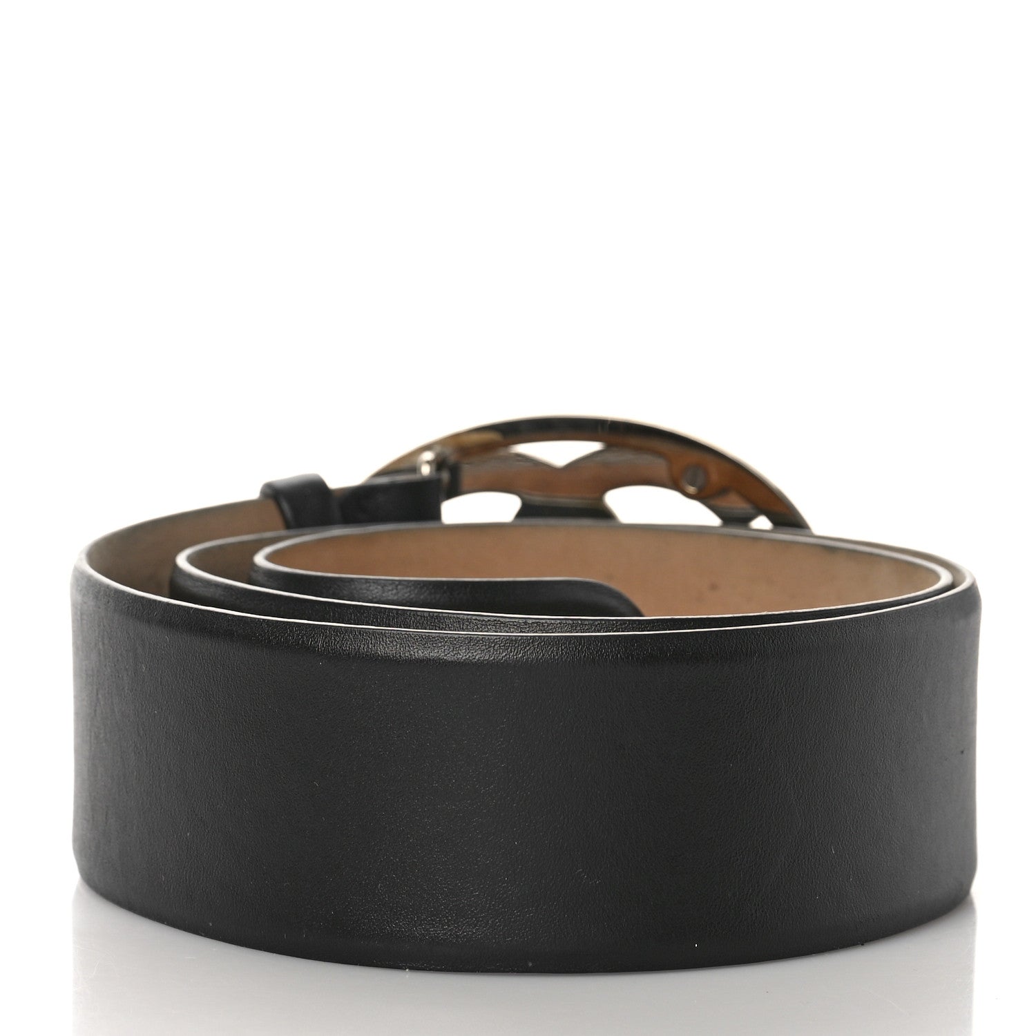 Chanel Calfskin CC Belt 80 32 Black 2 of 6