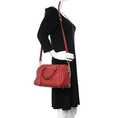 Louis Vuitton Empreinte Speedy Bandouliere 25 Cherry 2 of 16