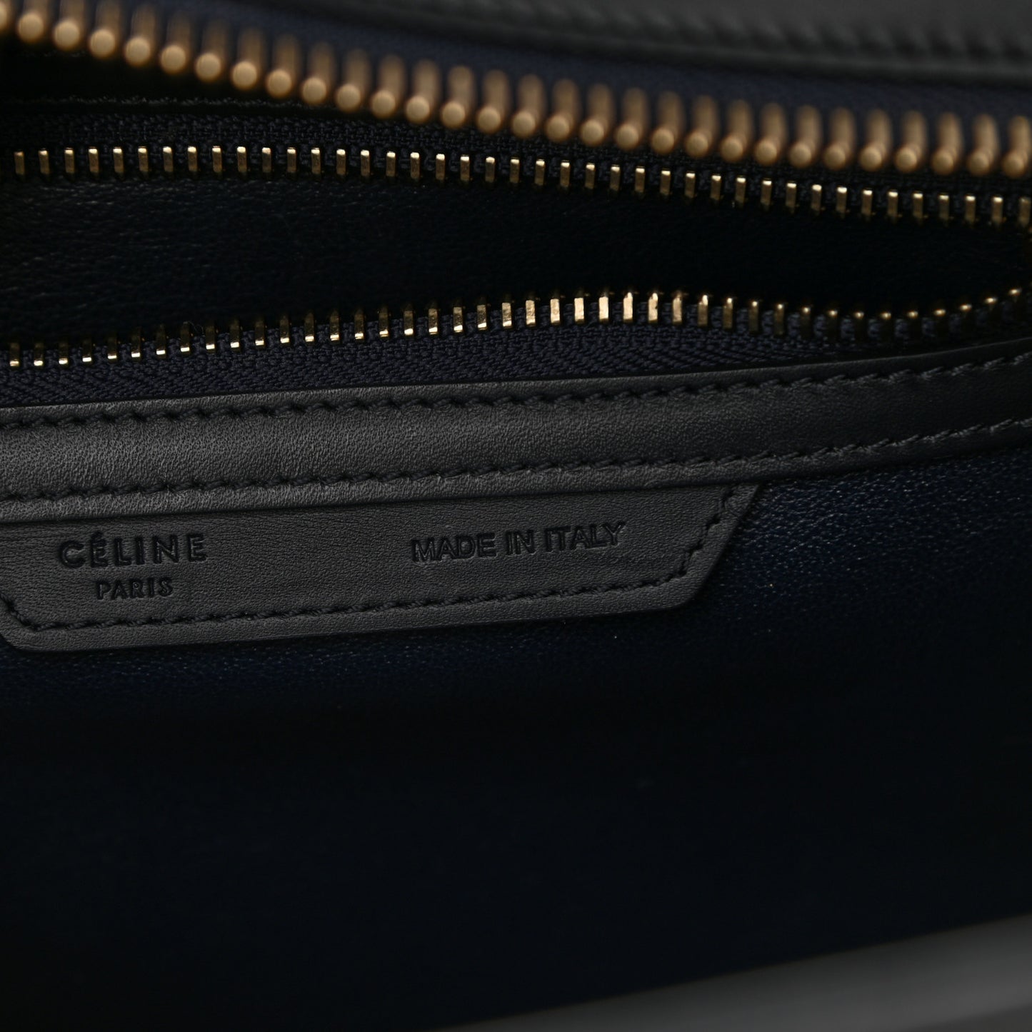 Smooth Calfskin Striped Canvas Micro Luggage