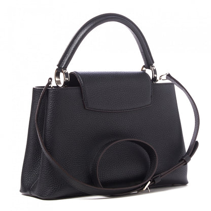 Louis Vuitton Taurillon Capucines PM Black 3 of 10
