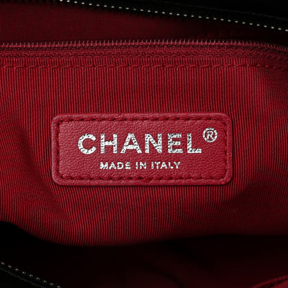 Chanel Aged Calfskin Quilted Medium Gabrielle Hobo Black 6 of 11