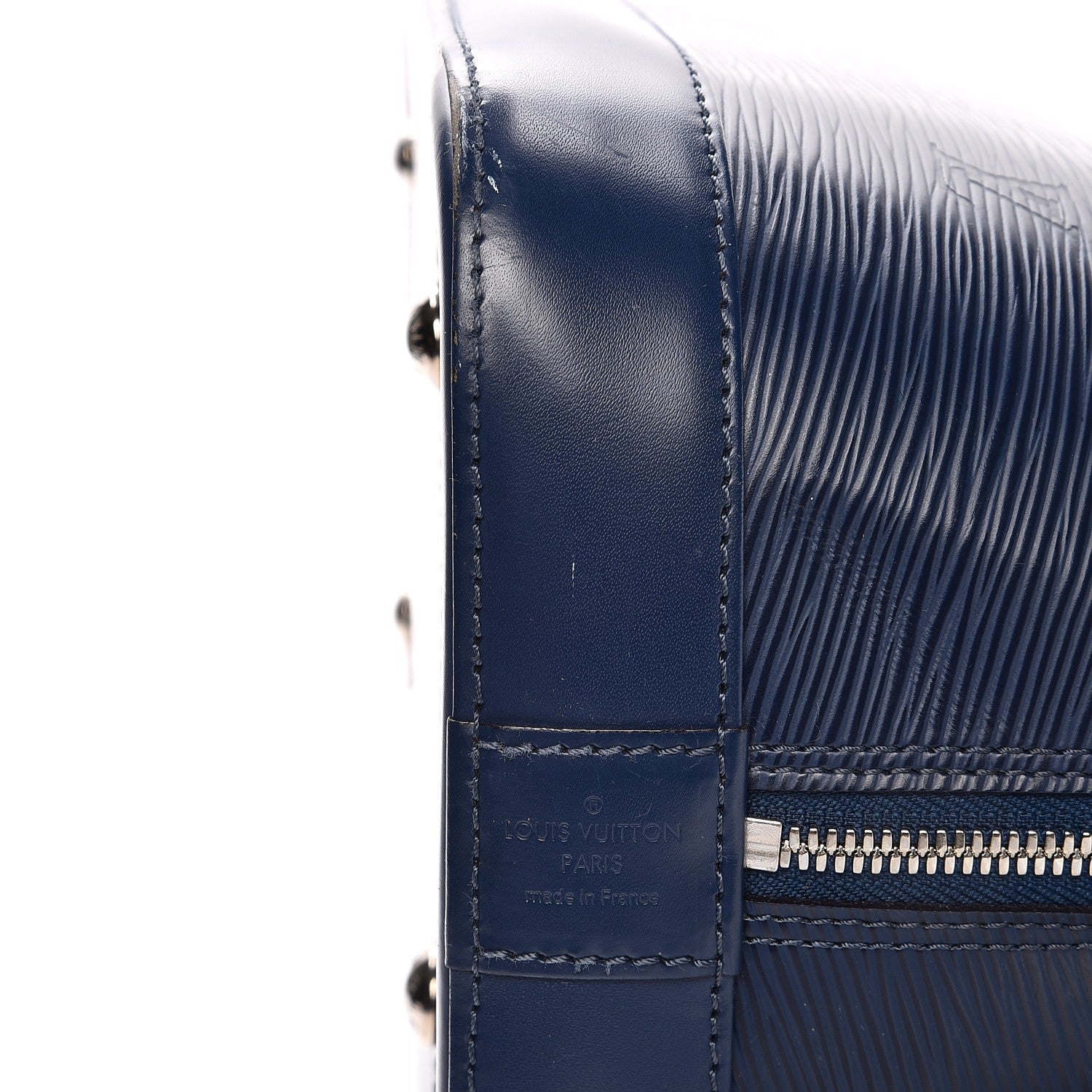 Louis Vuitton Epi Alma GM Indigo 12 of 14