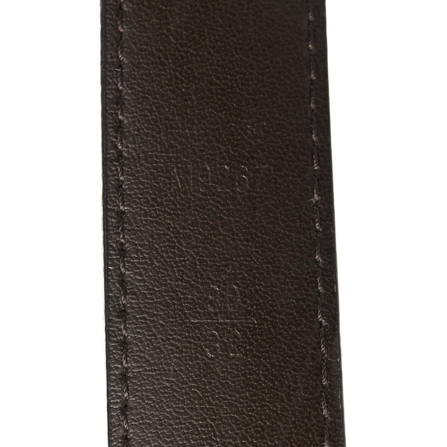Mini Damier Ebene 25mm LV Initiales Belt 80 32
