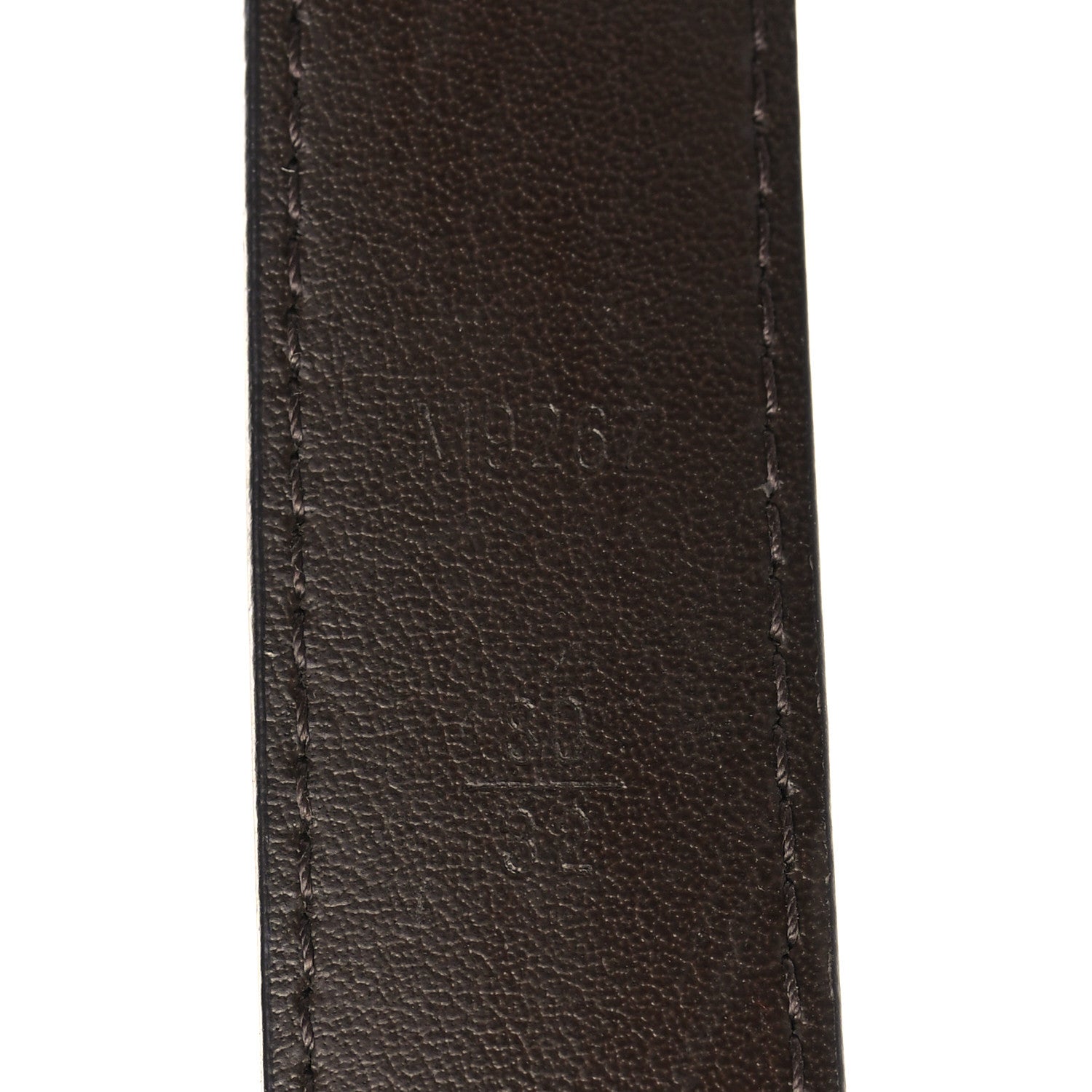 Louis Vuitton Mini Damier Ebene 25mm LV Initiales Belt 80 32 4 of 6