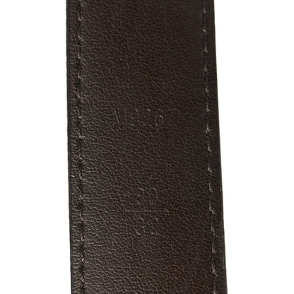 Louis Vuitton Mini Damier Ebene 25mm LV Initiales Belt 80 32 4 of 6