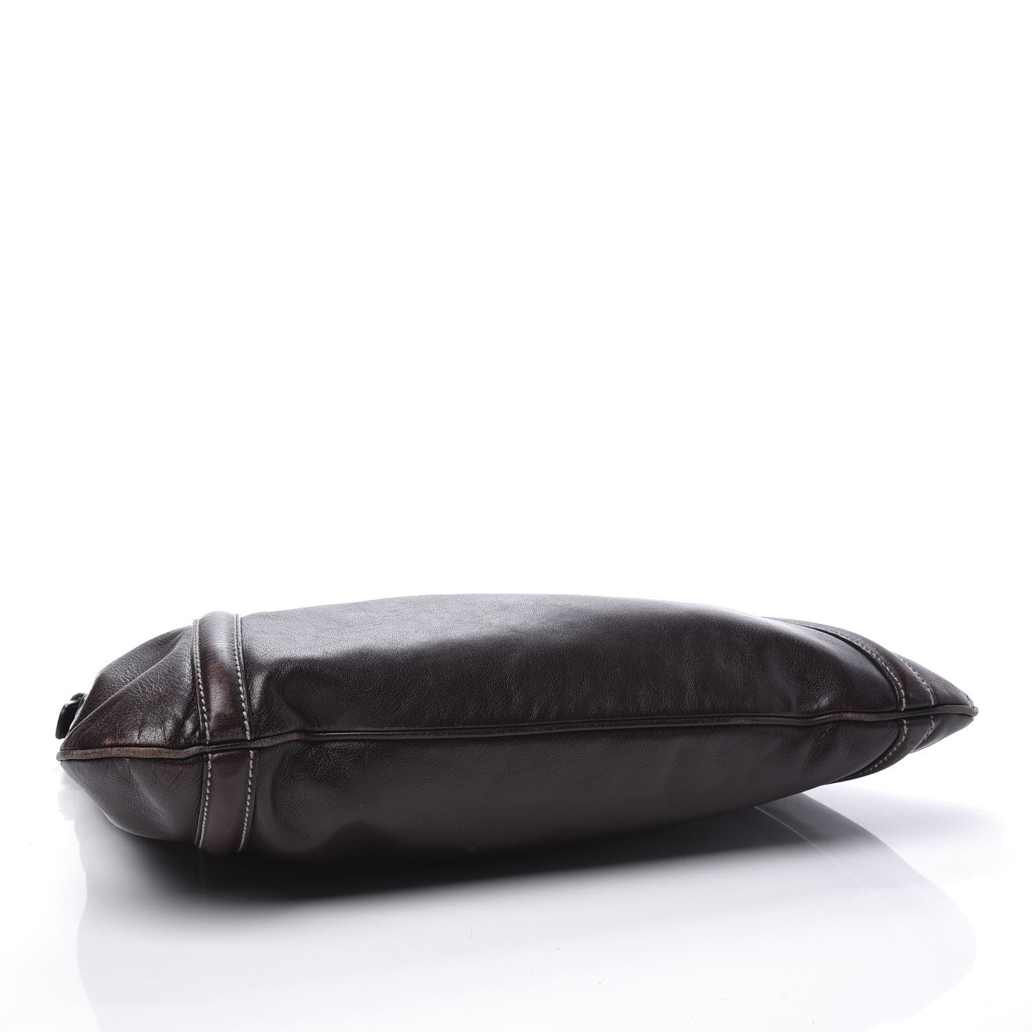 Gucci Calfskin Medium Britt Hobo Dark Brown 3 of 10