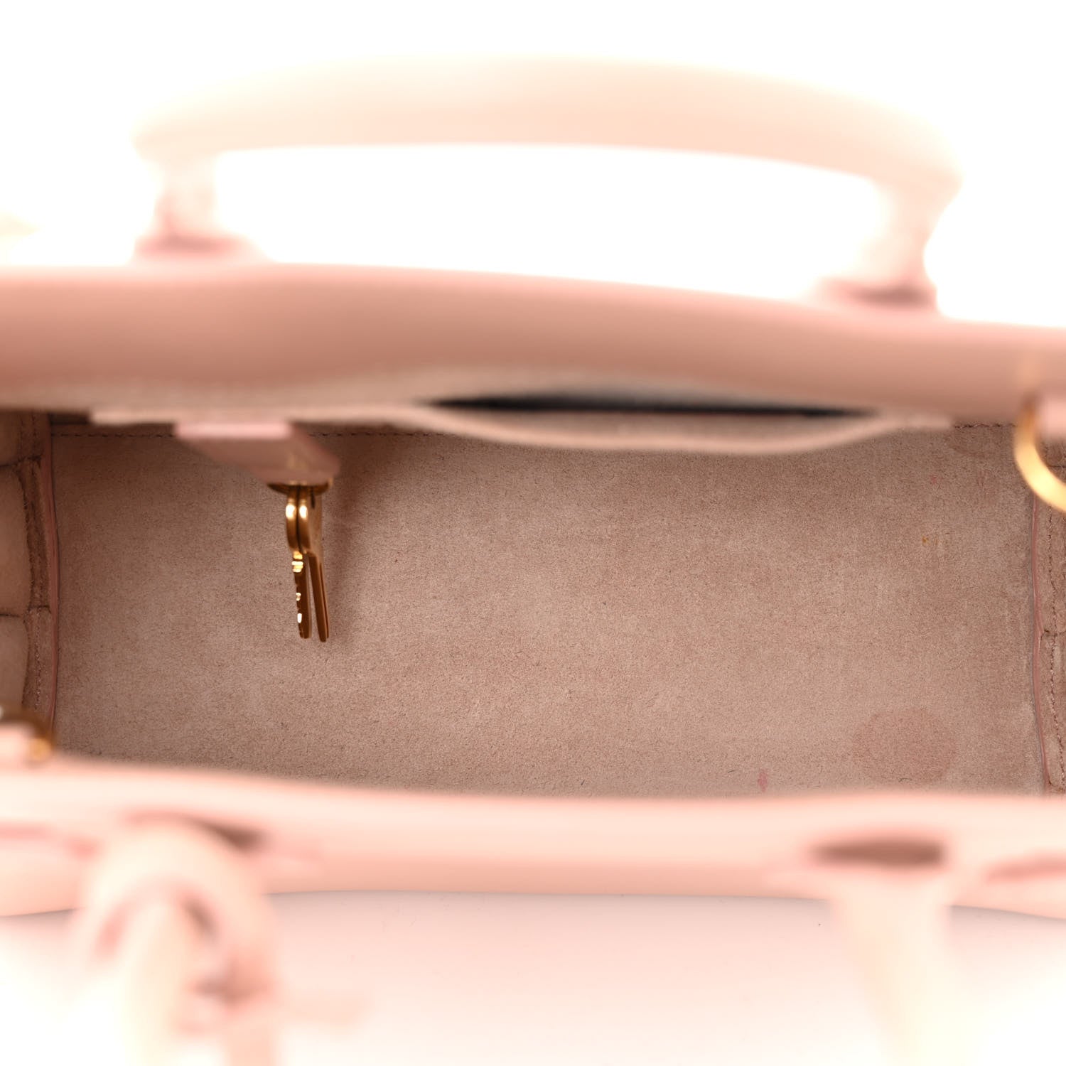 Saint Laurent Calfskin Nano Sac De Jour Pale Pink 4 of 13