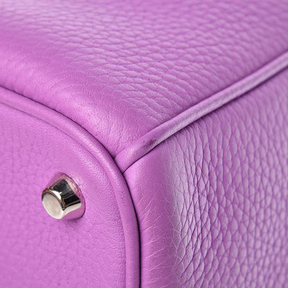 Christian Dior Bullcalf Medium Diorissimo Tote Parme 14 of 16