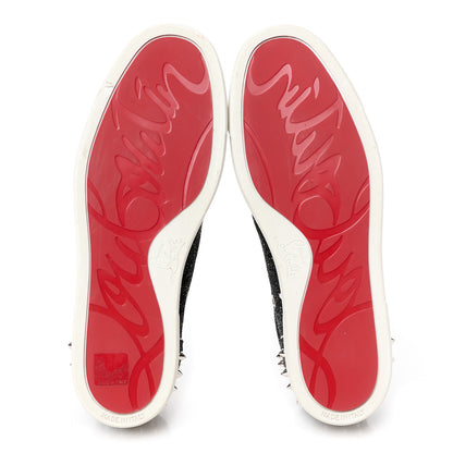 Christian Louboutin Vieira Crosta Comete Spikes Sneakers 41 Black 6 of 11