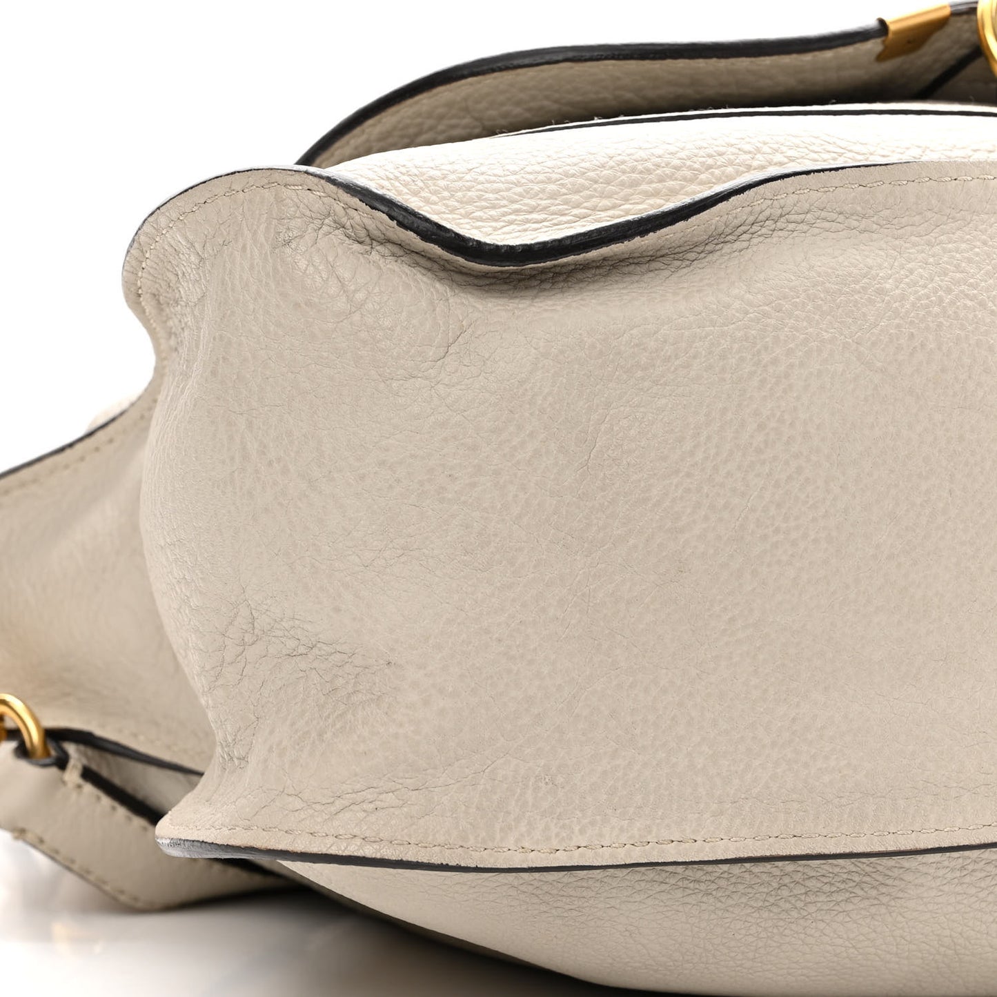 Calfskin Medium Marcie Satchel Dove