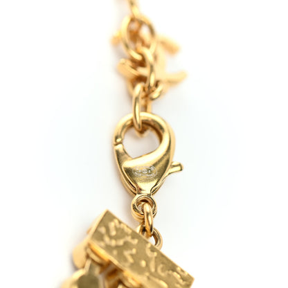 Chanel Crystal CC Choker Necklace Gold 4 of 4