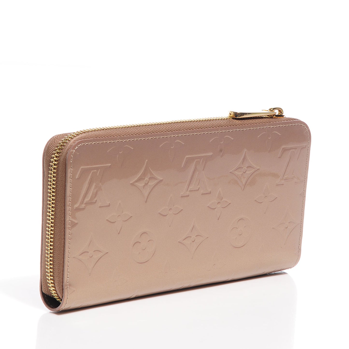Vernis Zippy Wallet Beige Poudre