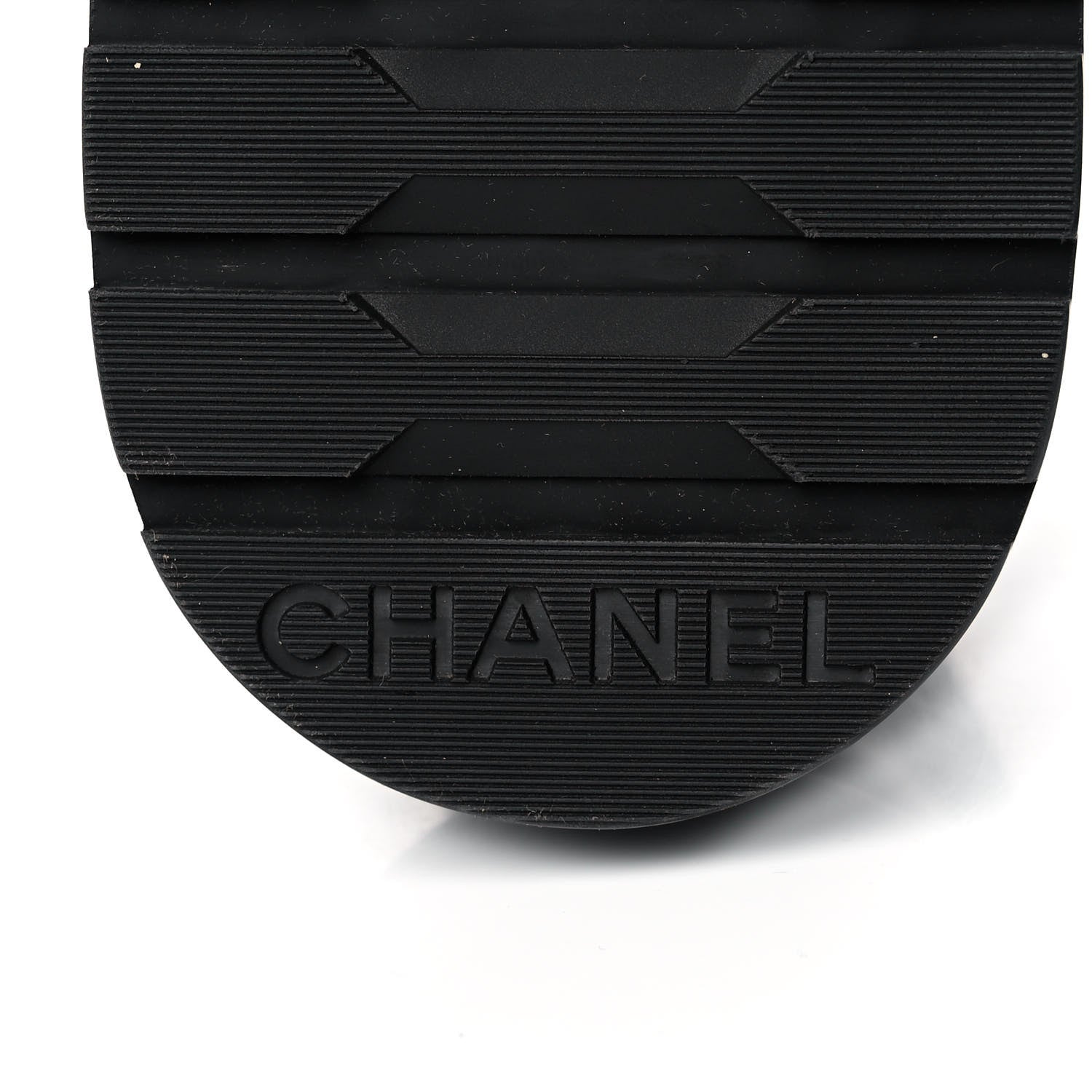 Chanel Shiny Lambskin Quilted Lace Up Combat Boots 39 Black 6 of 9