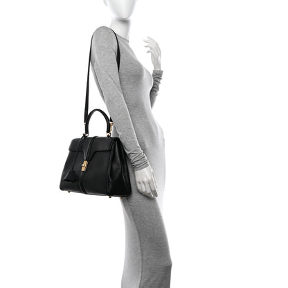 Celine Grained Calfskin Classique 16 Top Handle Bag 2 of 13