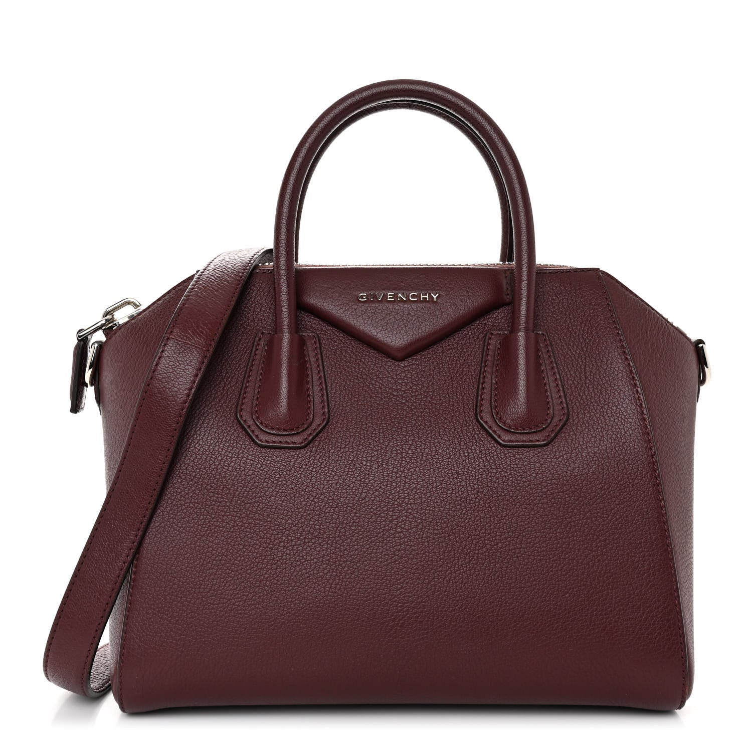 Givenchy Sugar Goatskin Small Antigona Oxblood 1 of 10