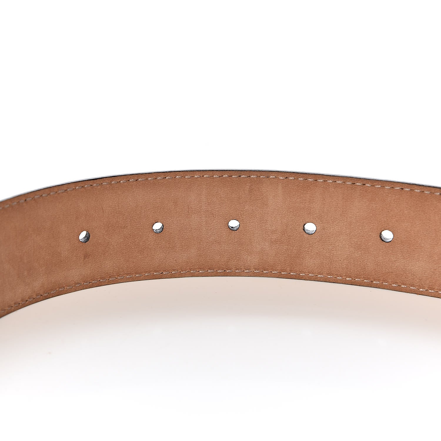 Gucci Guccissima Signature Interlocking G 37mm Belt 85 34 Black 6 of 9