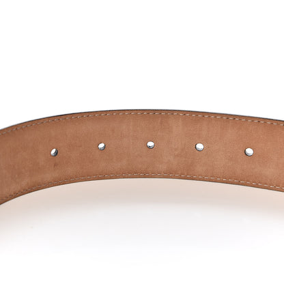 Gucci Guccissima Signature Interlocking G 37mm Belt 85 34 Black 6 of 9