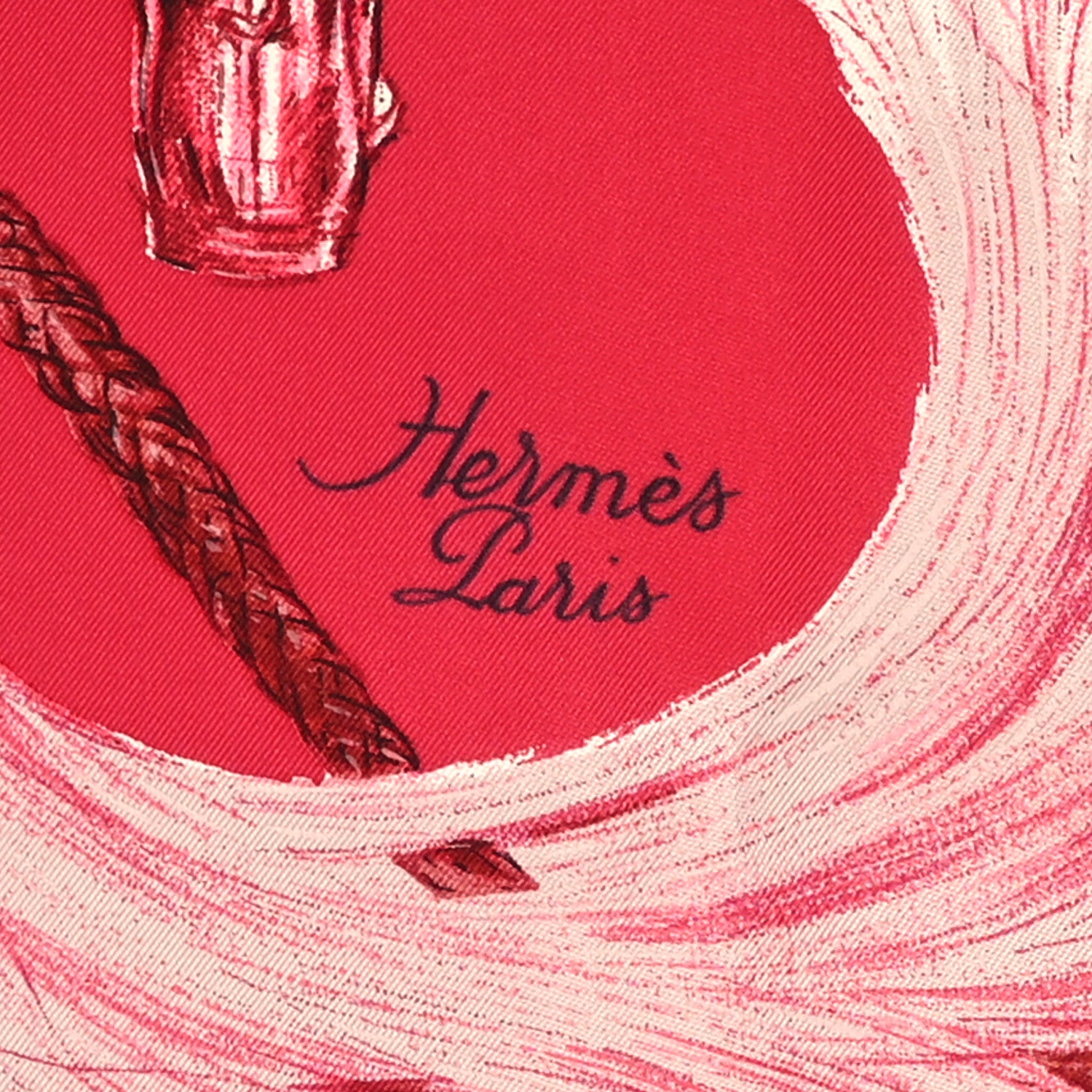 Hermes Silk A Propos de Bottes Scarf 90 Framboise Cassis Violine 2 of 3