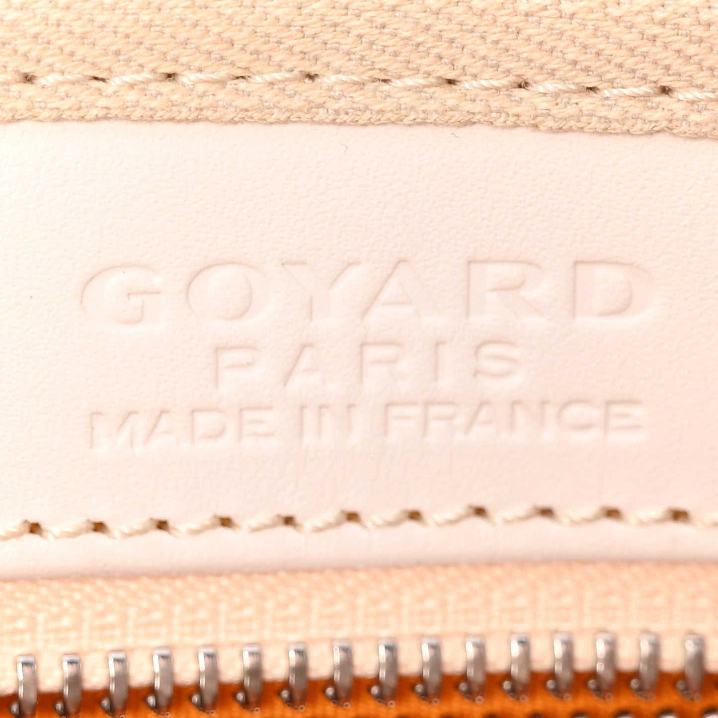 Goyardine Croisiere White