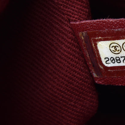 Chanel Canvas Large Deauville Tote Red 7 of 14