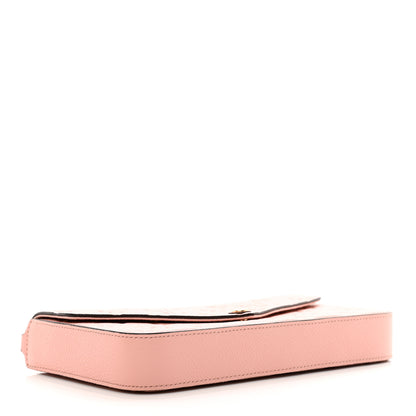 Louis Vuitton Empreinte Pochette Felicie Chain Wallet Rose Poudre 5 of 10