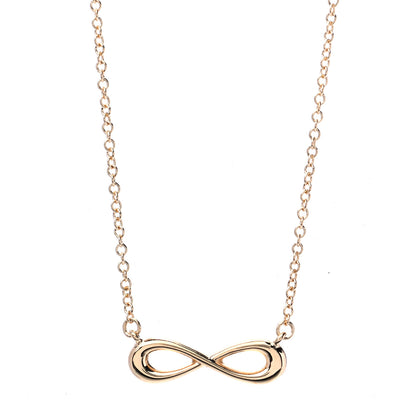Tiffany 18K Yellow Gold Infinity Pendant Necklace 1 of 6