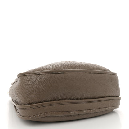 Hermes Taurillon Clemence Evelyne III GM Etoupe 4 of 12