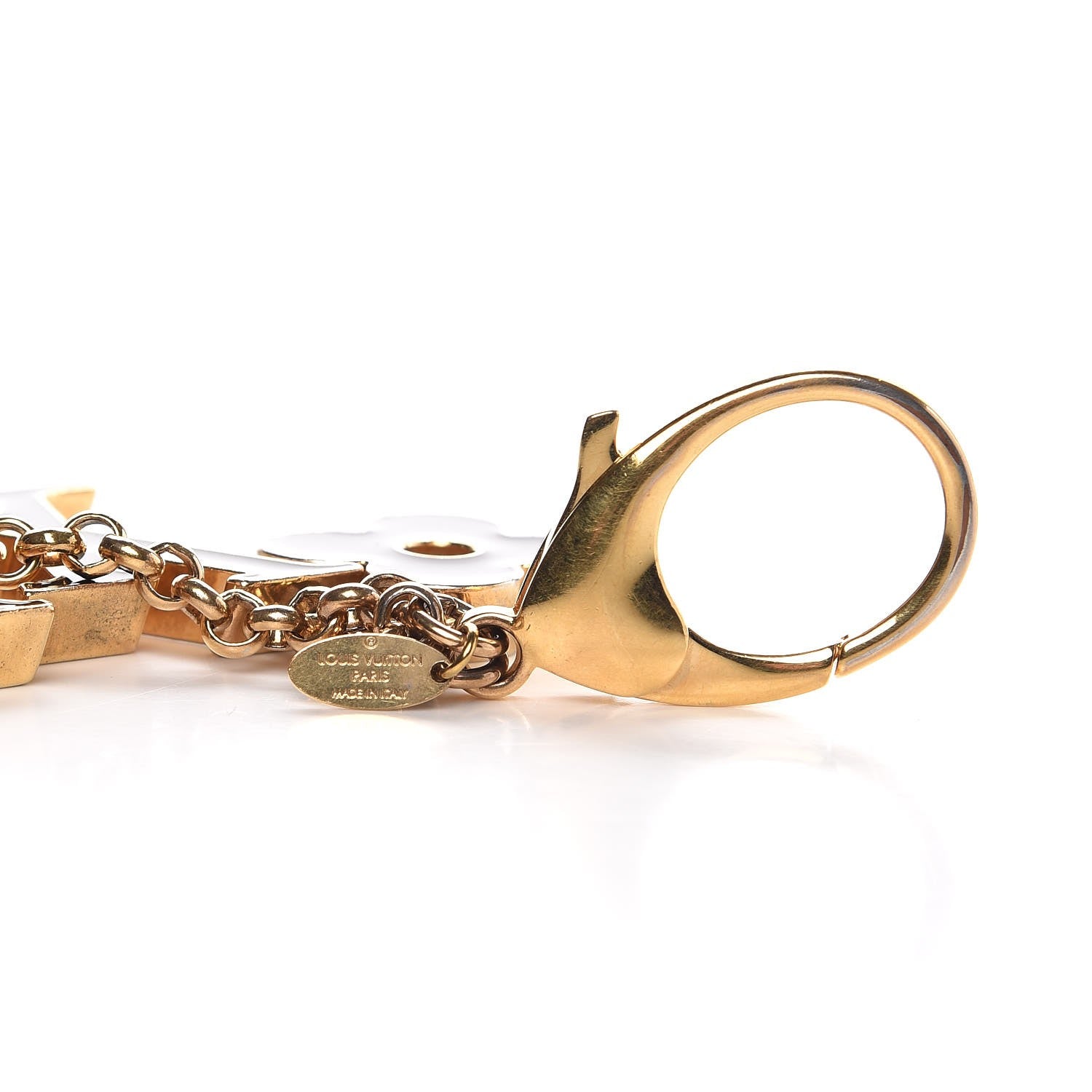 Louis Vuitton Fleur De Monogram Bag Charm Dore 4 of 4