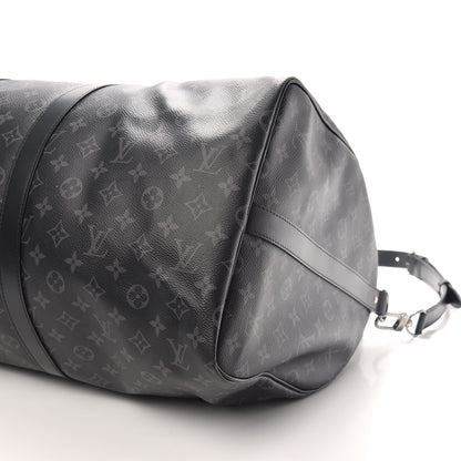 Louis Vuitton Monogram Eclipse Keepall Bandouliere 55 7 of 8