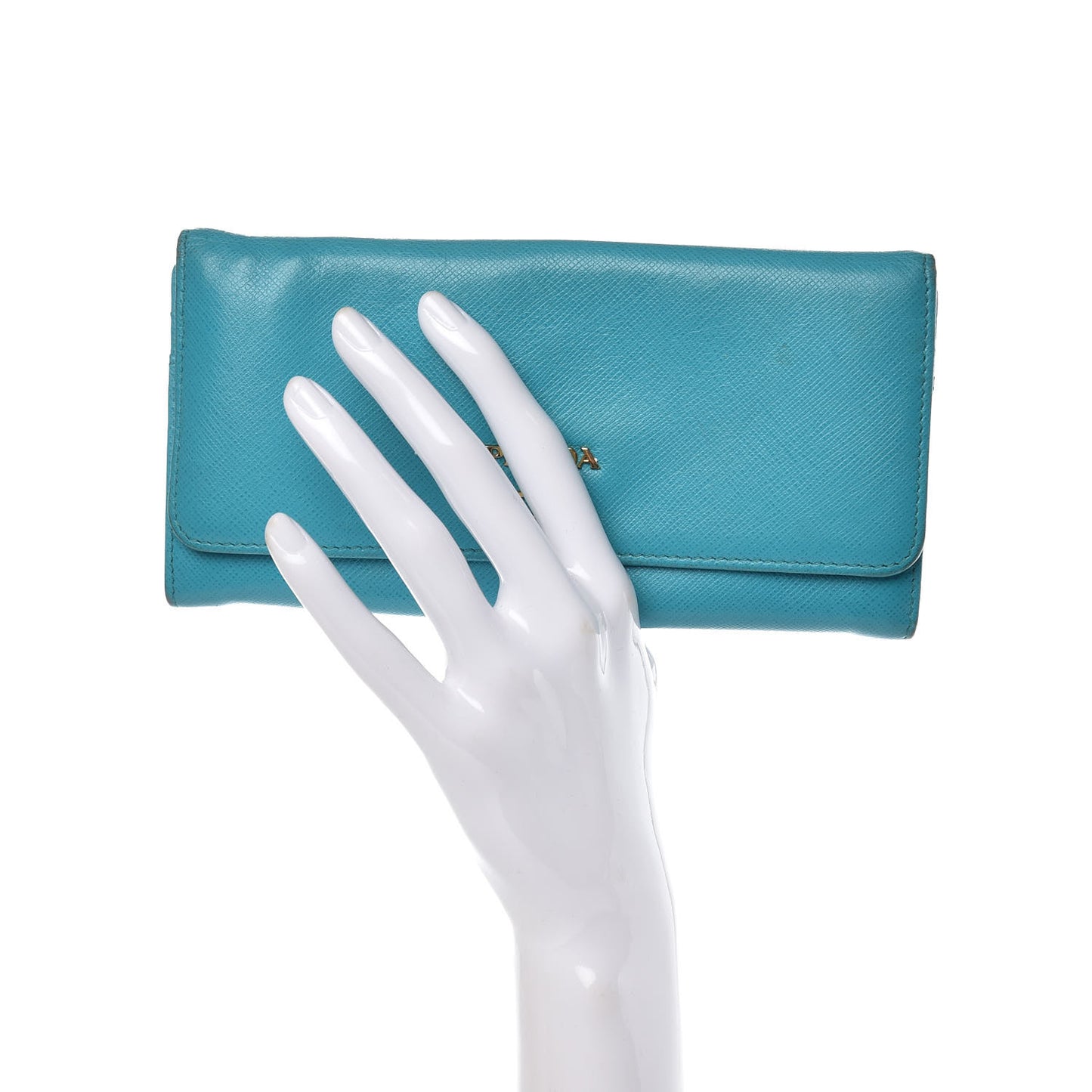 Saffiano Metal Continental Flap Wallet Pavone