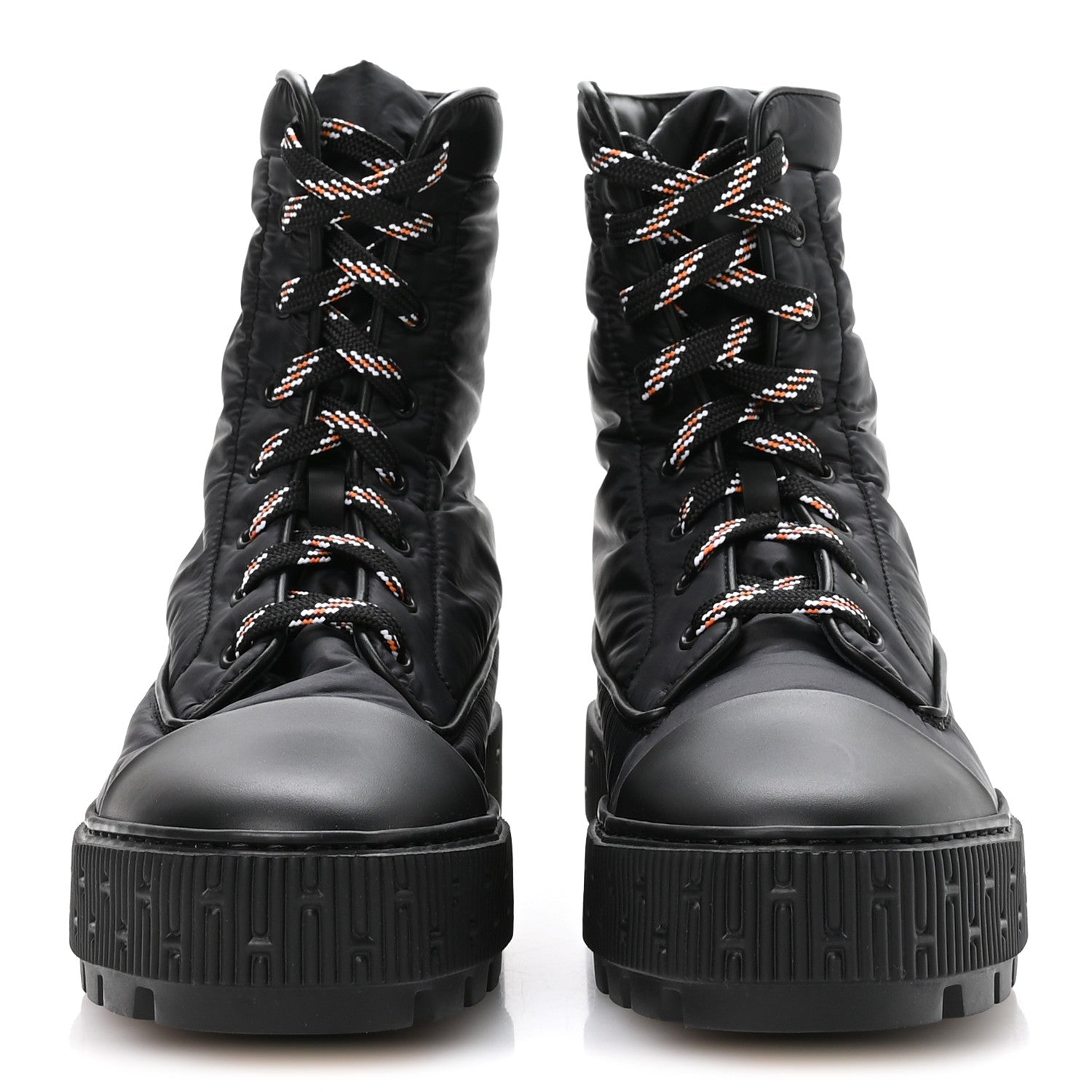 Hermes Calfskin Parachute Fresh Ankle Boots 39 Black 3 of 9