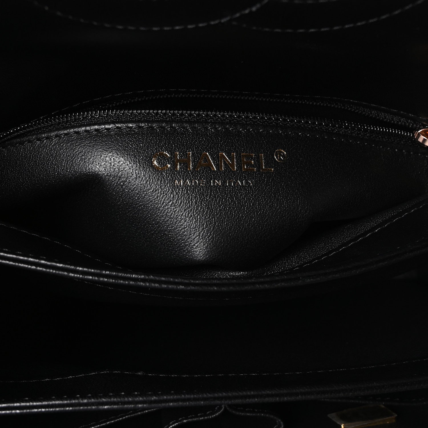 Chanel Lambskin Quilted Small Trendy CC Dual Handle Flap Bag Black 5 of 9