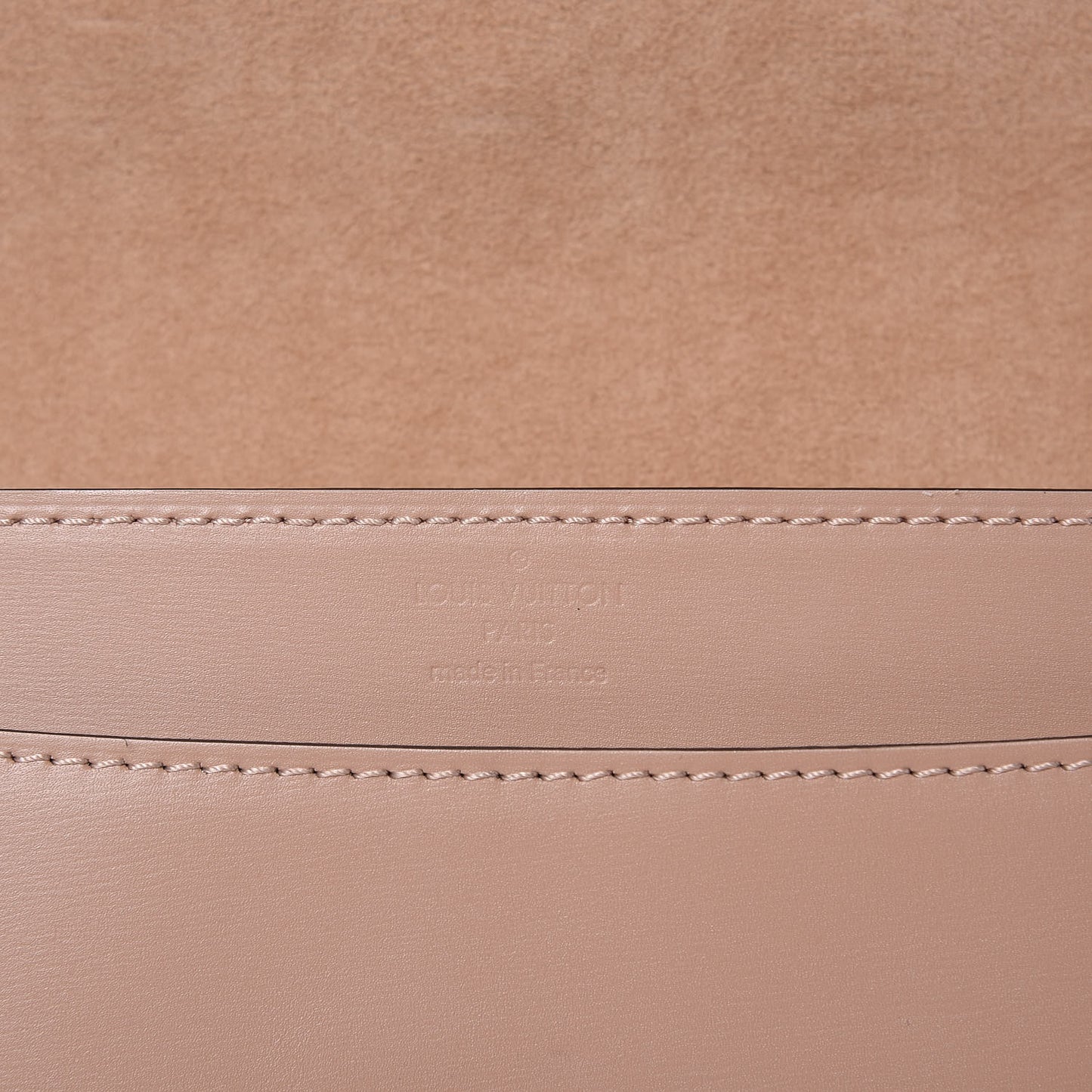 Calfskin Studded Louise Chain GM Nude