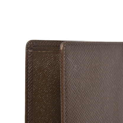 Louis Vuitton Taiga Porte Valeurs Organizer Wallet Grizzli 8 of 9