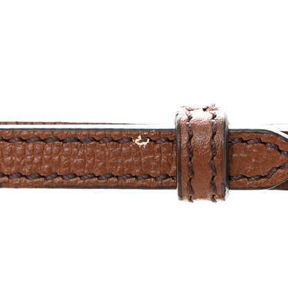 Burberry Derby Calfskin House Check Henley Wallet On Chain Tan 14 of 14