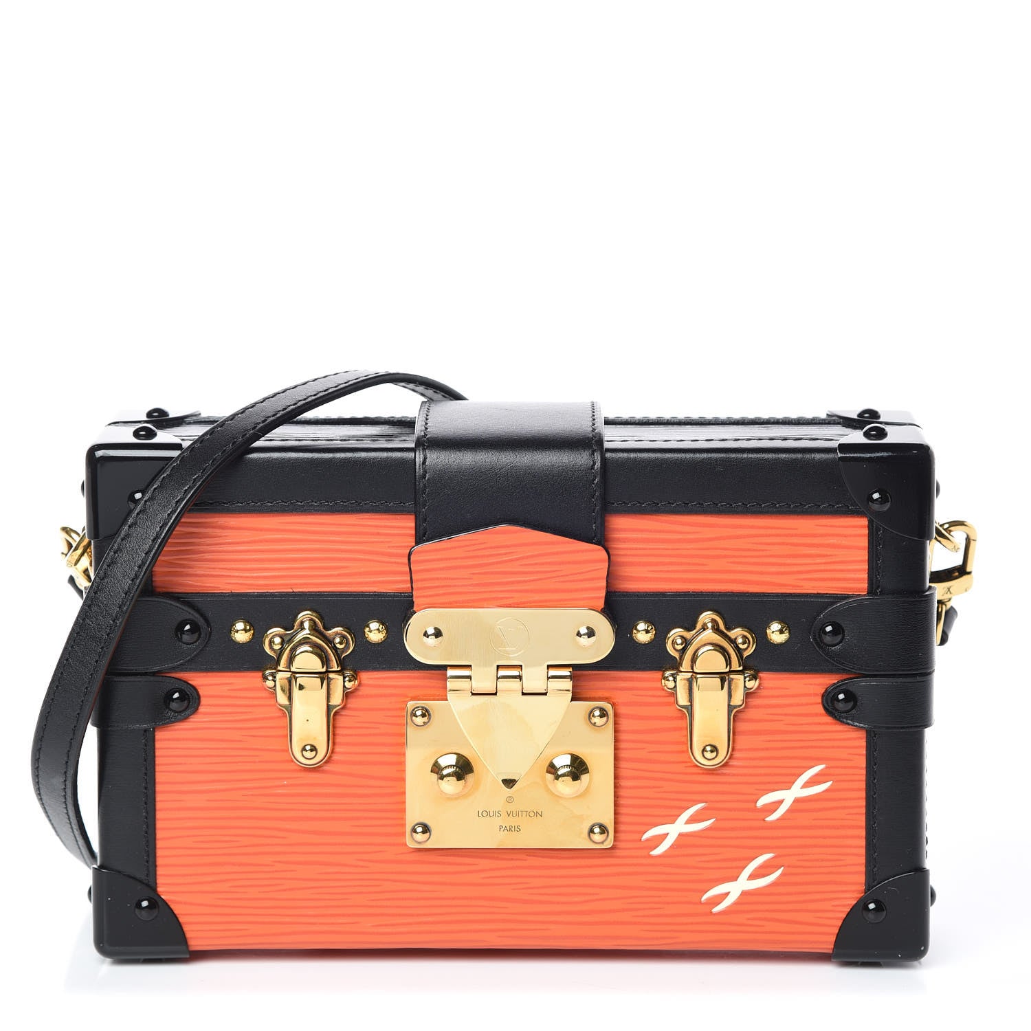 Louis Vuitton Epi Petite Malle Piment 1 of 13